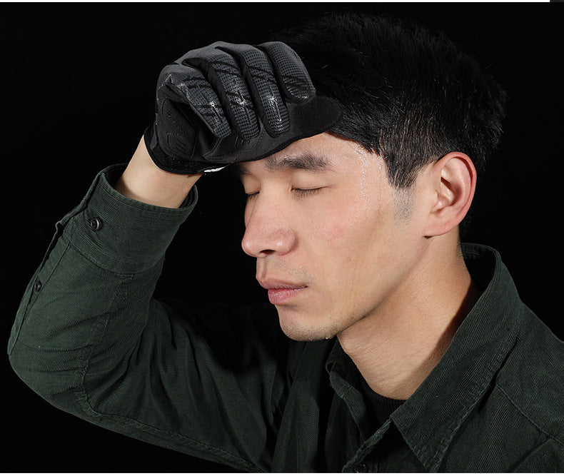 Experience Unmatched Comfort with Our Full-Finger Shock-Absorbing Riding Gloves